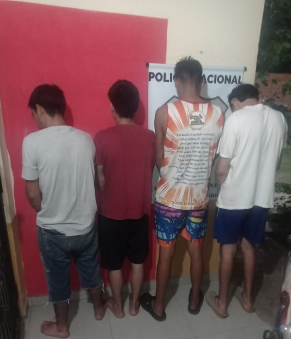 Detienen a cuatro hombres que habrían abusado de una mujer en Luque - Unicanal