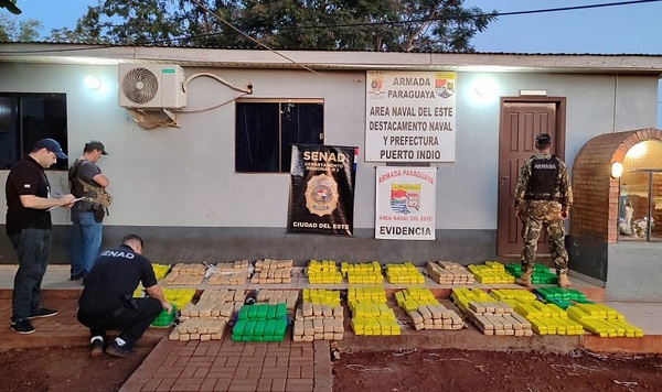 Incautan más de media tonelada de marihuana en Alto Paraná