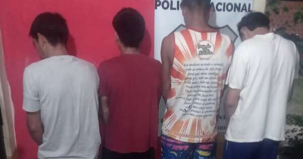 La Nación / Detienen a cuatro sujetos por presunto abuso sexual en Luque