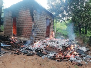 Abuelita muere calcinada en incendio de su vivienda en Trinidad