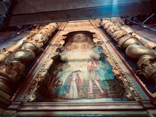 Restauran devastado retablo de San Juan Bautista en la Iglesia de Trinidad - Nacionales - ABC Color