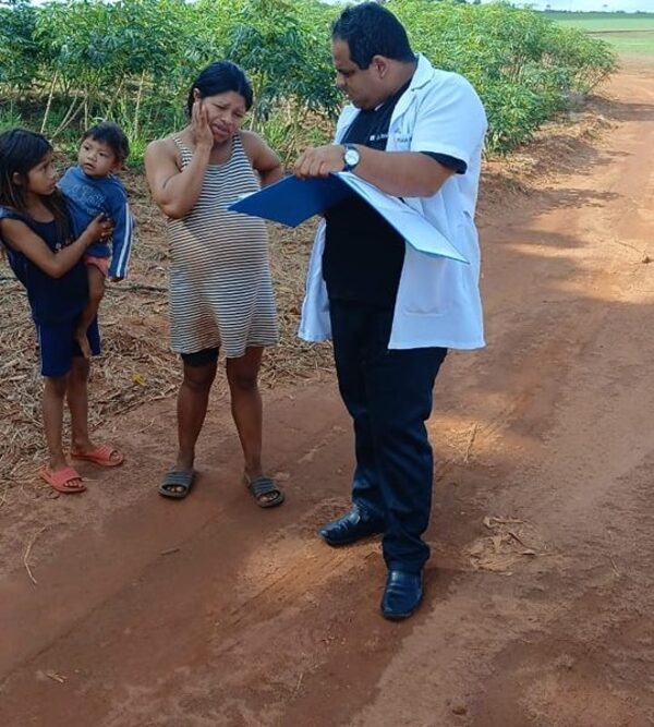 Asisten a pobladores de comunidades indígenas en Itakyry