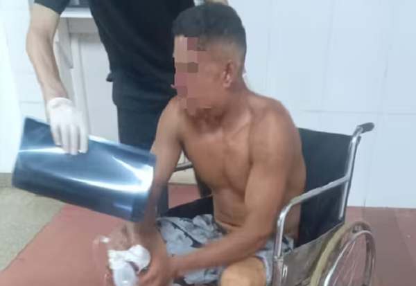 Insólito: hombre intentó quitarse la vida, pero quedó detenido - Noticiero Paraguay