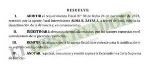 Desestiman denuncia a jueza Montanía tras comprobarse legalidad de interceptación telefónica
