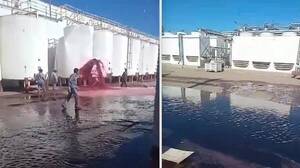 [VIDEO] No es el apocalipsis, pero, para algunos, fue “el fin del mundo”: se formó un “río de sangre de Cristo”