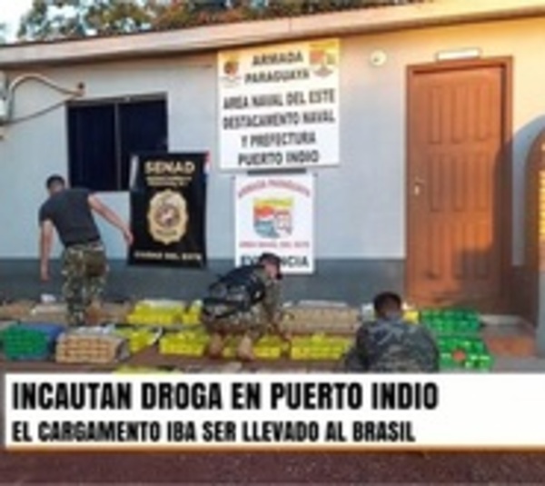 Interceptan lancha con más de media tonelada de marihuana - Paraguay.com