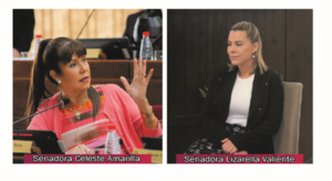 Lizarella Valiente presenta querella contra Senadora Celeste Amarilla - PDS RADIO Y TV