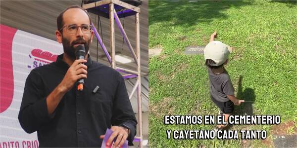 [VIDEO] ¡Toto González vivió un momento paranormal con su familia en un cementerio!