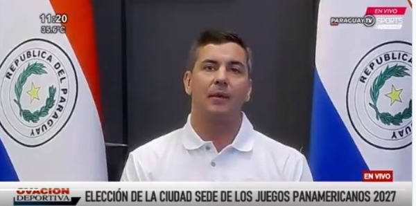 Peña pidió un voto de confianza para que los «Juegos Panamericanos sean los mejores de la historia»