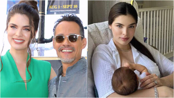 ¡Una belleza! Nadia Ferreira y Marc Anthony presentan por primera vez la cara de su bebé