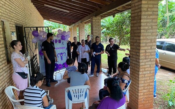 Exitosa jornada de toma de Test de VPH en la USF 23 de octubre