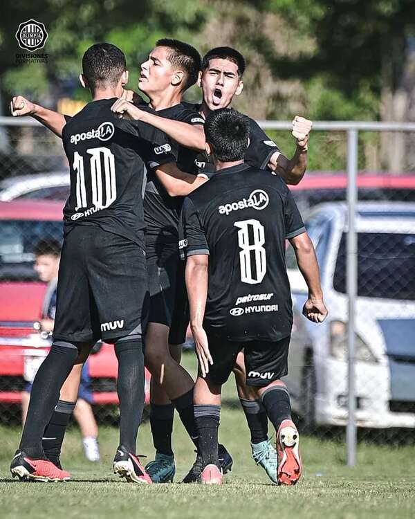 Sub 14: Olimpia y Cerro Porteño, los líderes - Fútbol - ABC Color