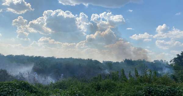Diario HOY | Incendio en el Bañado Sur sigue sin controlarse y pone en peligro varias viviendas