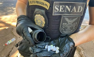 SENAD detecta venta de drogas durante patrullas preventivas