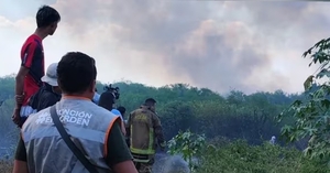  Alerta por incendios presuntamente provocados en la Costanera de Asunción