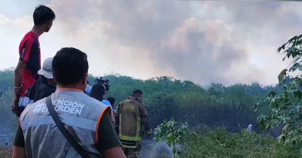  Alerta por incendios presuntamente provocados en la Costanera de Asunción