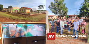 COMISIONES INAUGURARON OBRAS EN EL B° SANTO DOMINGO FOCEM - Itapúa Noticias