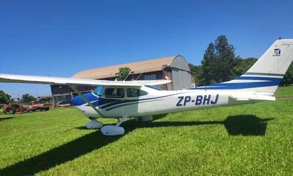 Intentaron robar una avioneta en Santa Rita