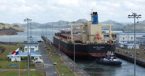 La Nación / Lluvias en Panamá permitirán que aumente el tránsito de buques a través del canal