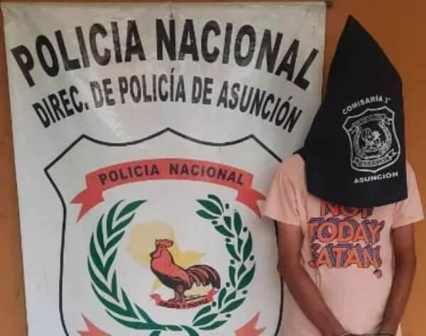 Policía aprehendió a un hombre por robo agravado en el centro de Asunción - Policiales - ABC Color