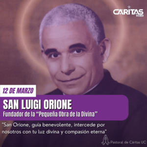 San Orione: "el del Pequeño Cottolengo" - Portal Digital Cáritas Universidad Católica