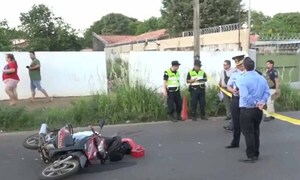 Motociclista cae al esquivar un bache y muere arrollado por un ómnibus en San Lorenzo – Prensa 5