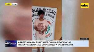 Video: Asaltante atacó con cuchillo a una estudiante  - ABC Noticias - ABC Color