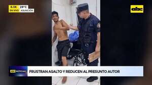 Video: Frustran asalto y reducen a presunto autor  - ABC Noticias - ABC Color