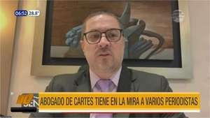 Abogado de Cartes adelanta cómo la Fiscalía amedrentará a la prensa - Noticias Paraguay