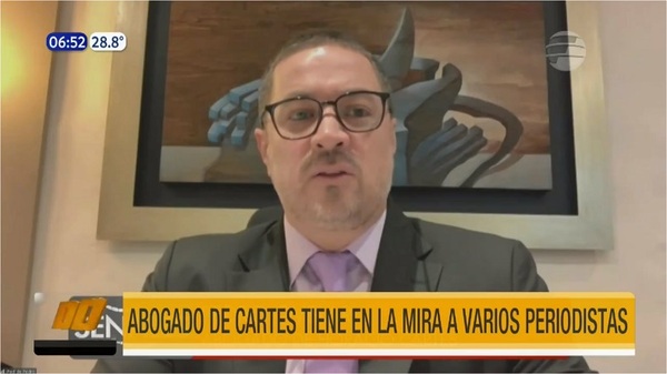 Abogado de Cartes adelanta cómo la Fiscalía amedrentará a la prensa - Noticias Paraguay