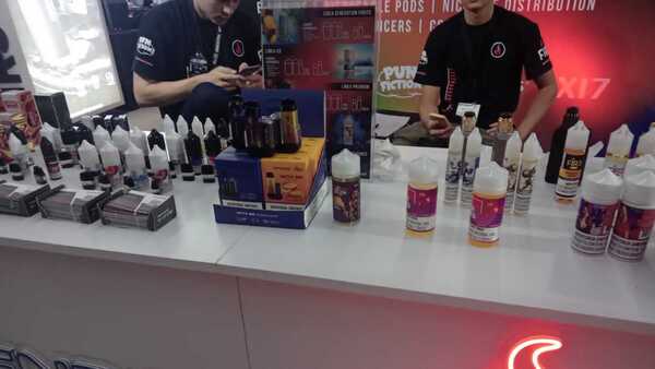 Exhibían los vapeadores que no estaban autorizados en Paraguay