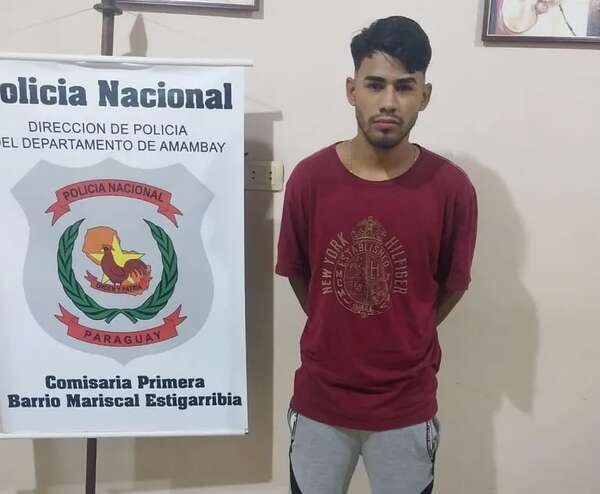 Cae sospechoso de hurtar moto del estacionamiento de colegio de Pedro Juan Caballero - Policiales - ABC Color