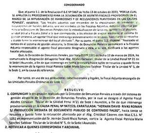Caso Hernán Rivas: Designan a fiscal interino tras recusación de patricia Sánchez 