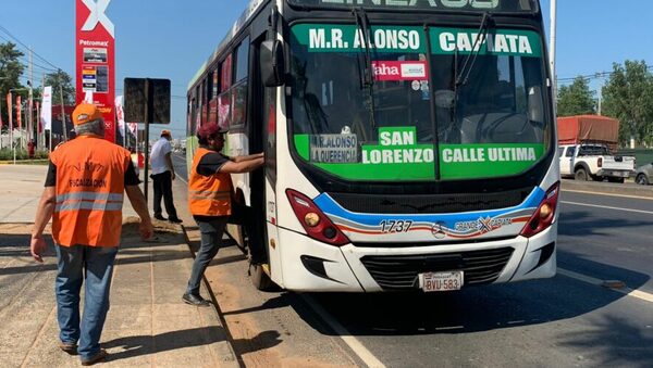 Multas a unas 26 empresas de transporte público suman más de G. 31.000.000 - MarketData