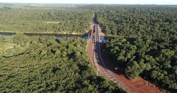 La Nación / Habilitaron nuevo puente interdepartamental entre Alto Paraná y Caaguazú