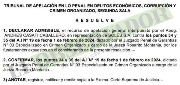 A Ultranza Py Cámara de Apelación confirma rechazo a devolución de camioneta sujeta a comiso