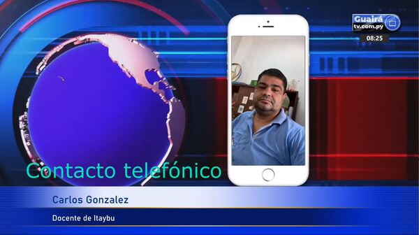 DOCENTES REALIZARON BRAZOS CAIDOS EN ITAYBU