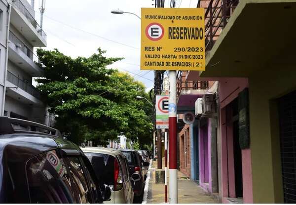 Estacionamiento reservado: Buscan bajar tarifas en Asunción - Nacionales - ABC Color
