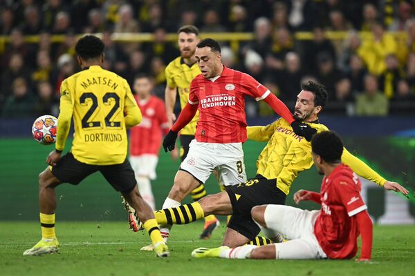 Dortmund le gano al PSV en la vuelta de los octavos de final de Champions League - La Tribuna