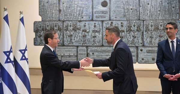 Diario HOY | Embajador de Paraguay presentó cartas credenciales al presidente de Israel