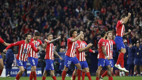 Los penales llevan al Atlético de Madrid a los cuartos de final