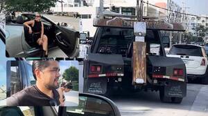 [VIDEO] Alquilaron un deportivo en Miami y les llevó la grúa