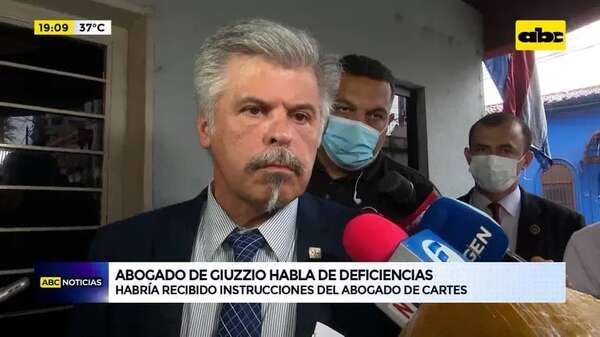 Imputación a gabinete de Abdo Benítez: abogado de Giuzzio habla de deficiencias - ABC Noticias - ABC Color