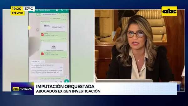 Chats filtrados: abogados defensores exigen a la Fiscalía una investigación de oficio - ABC Noticias - ABC Color