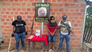 Detienen a supuesto distribuidor de marihuana en Concepción - Policiales - ABC Color