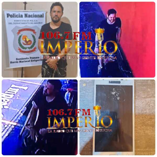 Brasileño es aprehendido en el barrio Mariscal Estigarribia luego de consumar hurto - Radio Imperio 106.7 FM