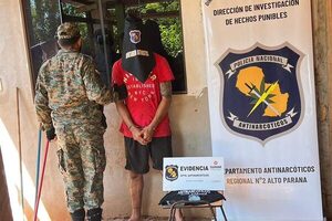 Detienen a hombre e incautan cocaína