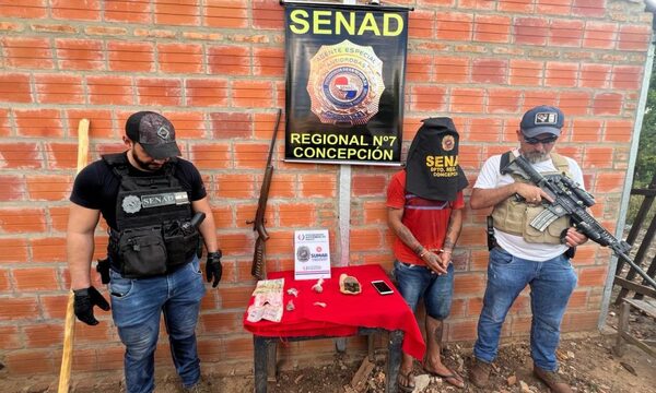SENAD capturó a microtraficante reincidente en Concepción