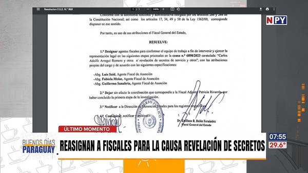Reasignan fiscales para causa contra Mario Abdo Benítez - Noticias Paraguay