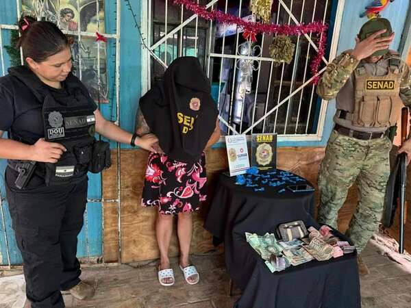 Microtráfico: capturan a peligrosa pareja distribuidora de crack y cocaína en Asunción - Policiales - ABC Color